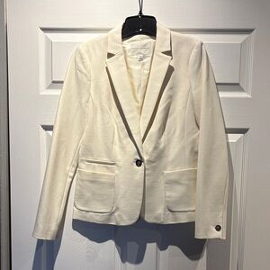 Banana Republic Cream Women's Blazer